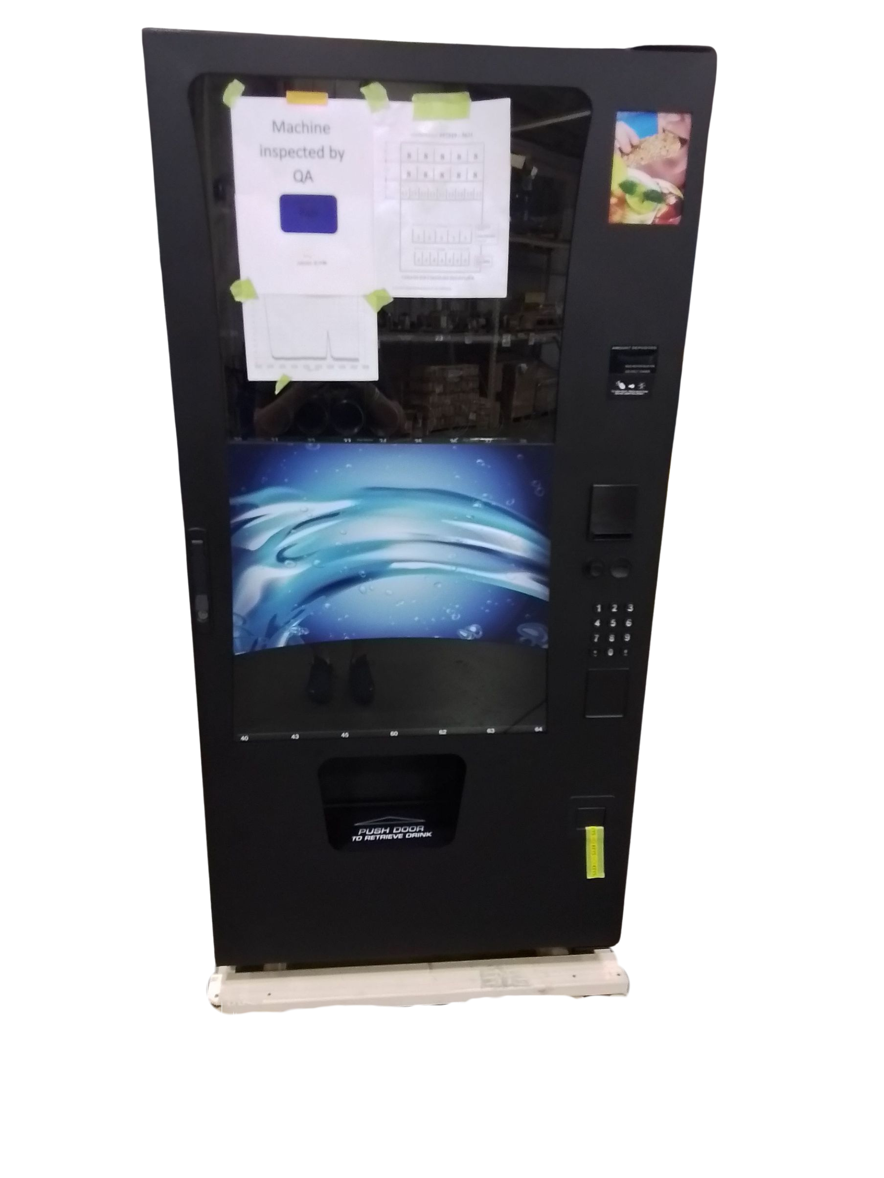 Snack and Drink Combination Vending Machine - Used