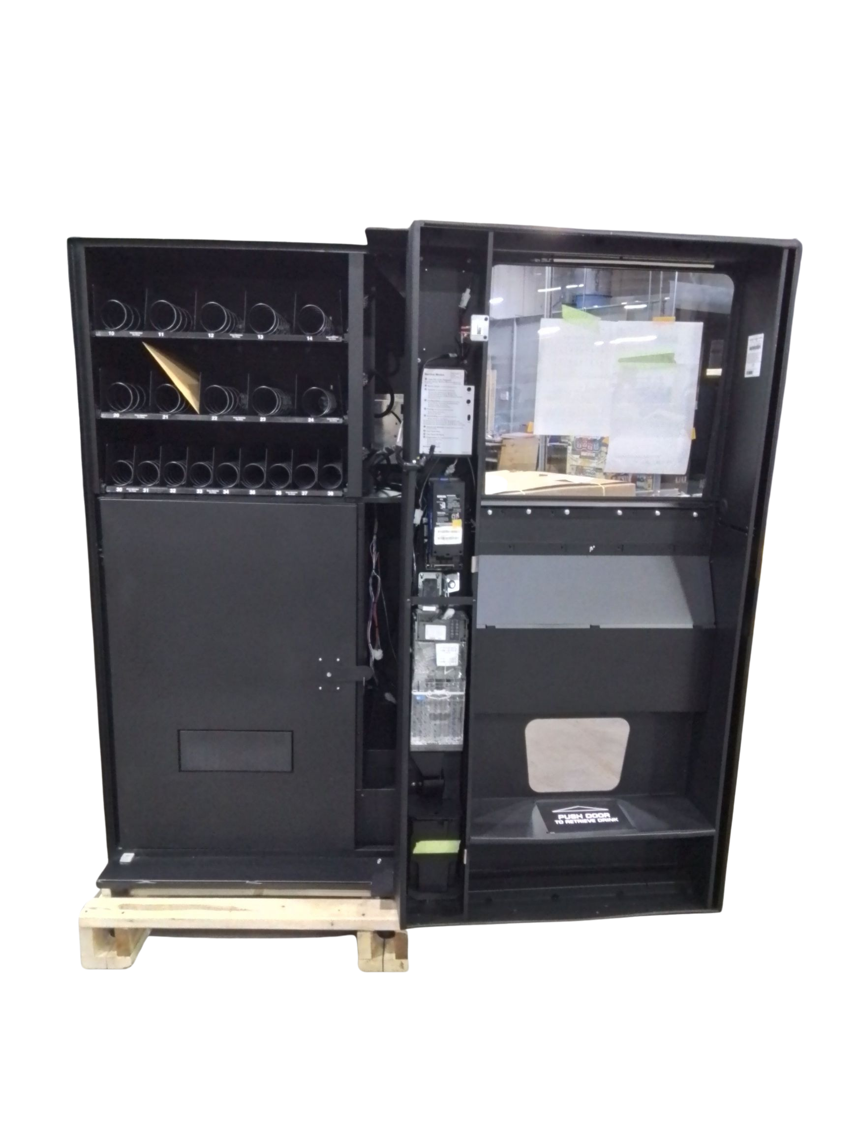 Snack and Drink Combination Vending Machine - Used