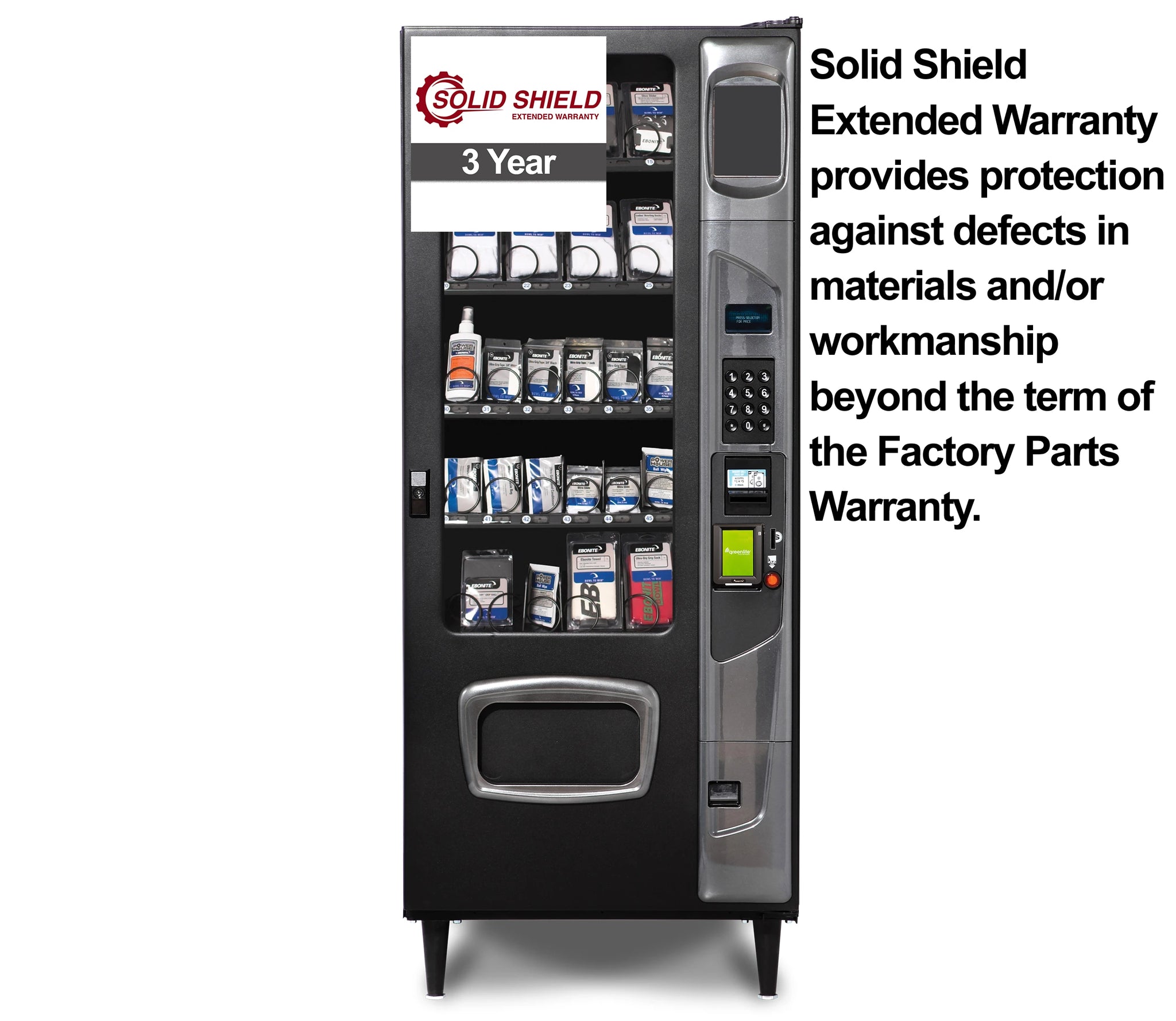 Vending Machine for Bowling Gear eVending eVending