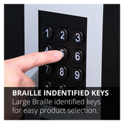 braille indentified keys