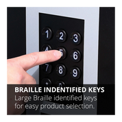 braille indentified keys