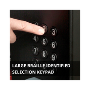 braille identified keypad