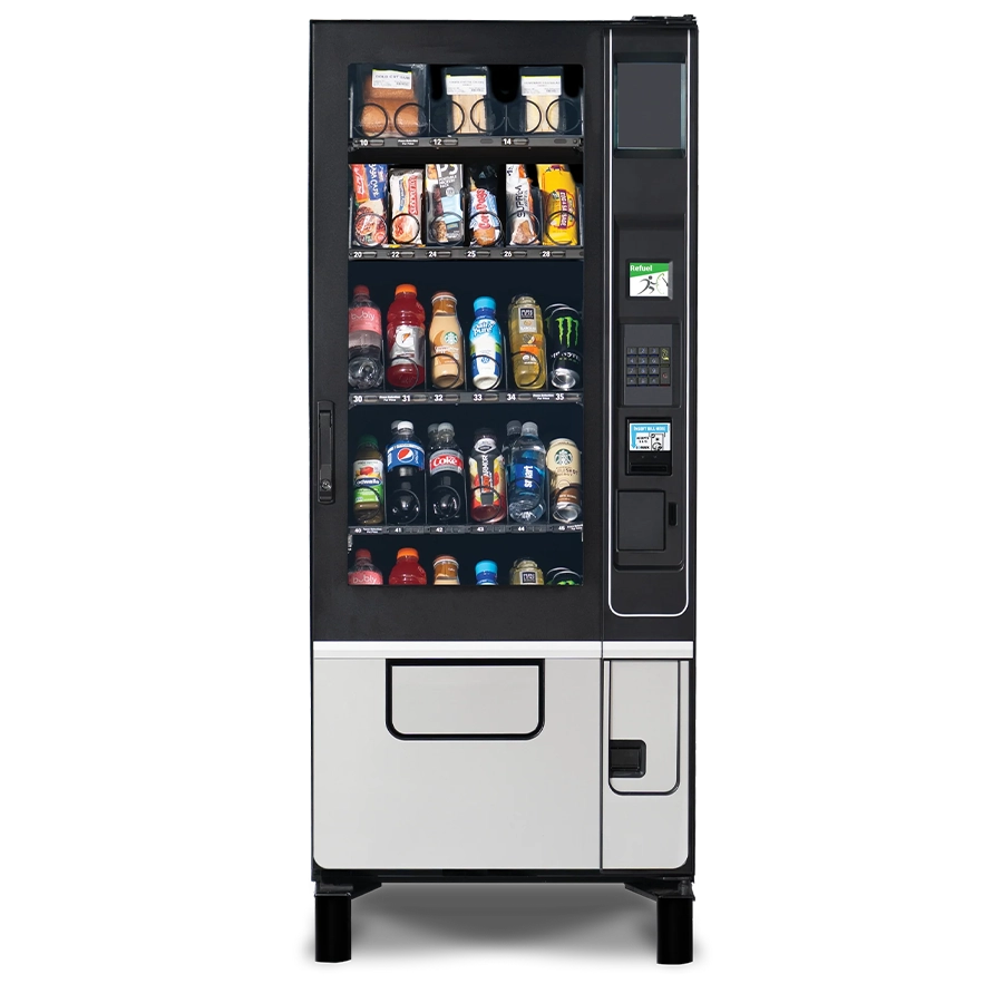 3-Wide Cold Food & Drink Combination Vending Machine