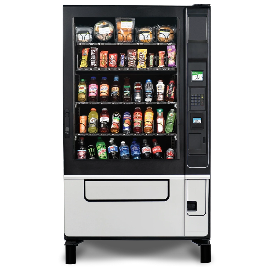 5-Wide Cold Food & Drink Combination Vending Machine
