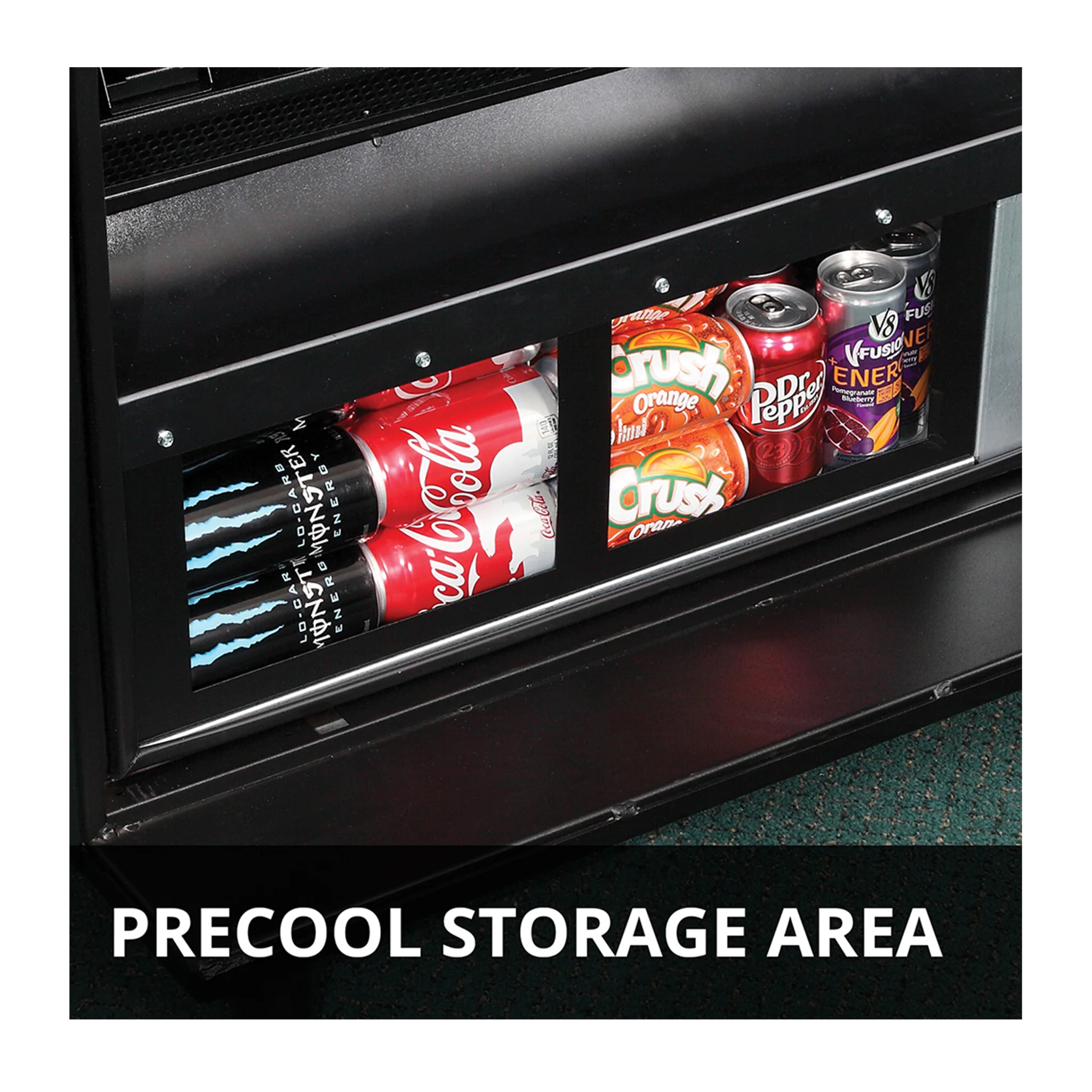 precool storage area